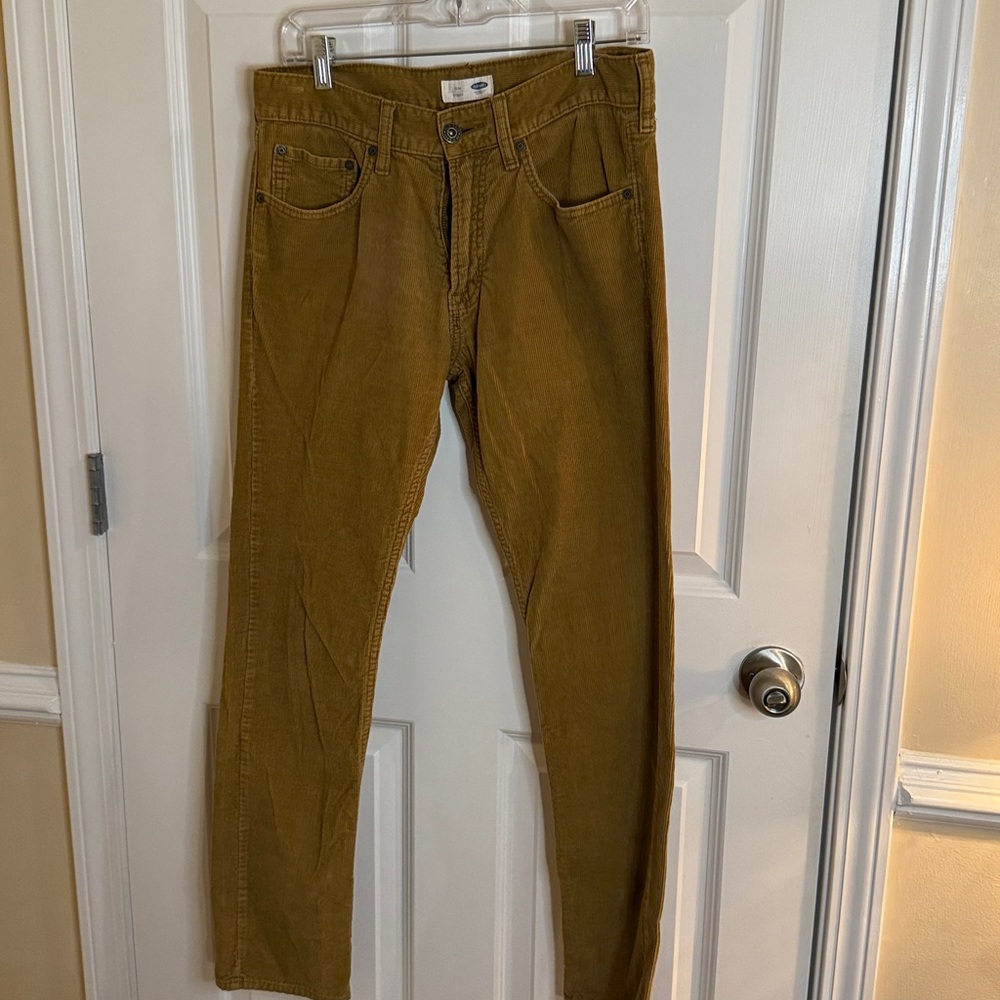 Old Navy Men's Brown Corduroy Pants